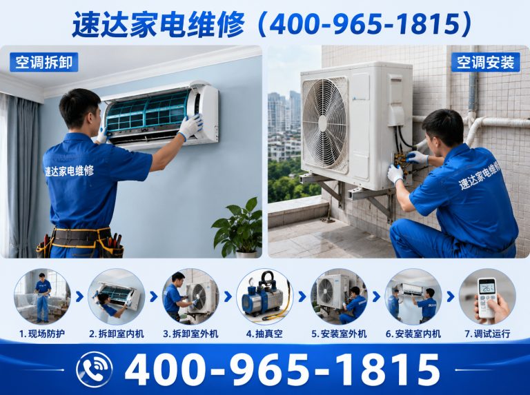 汉中空调拆装展示图
