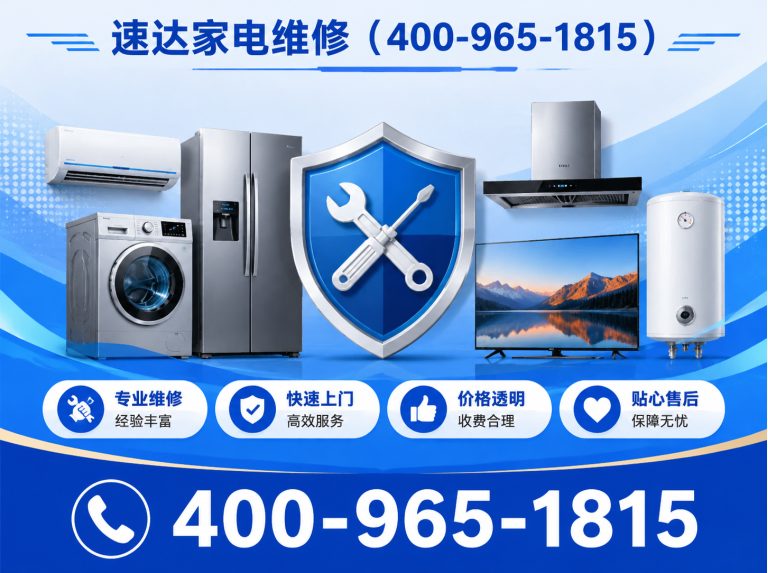 汉中速达家电维修展示图